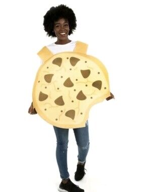 Hauntlook Chocolate Chip Cookie Costume Adult One Size OS NWT Halloween Food